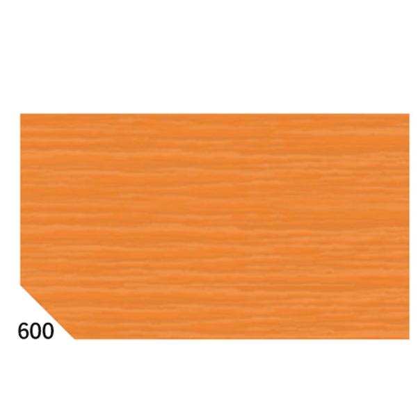 CONF. 10RT CARTA CRESPA ARANCIO 590 (50X250CM)