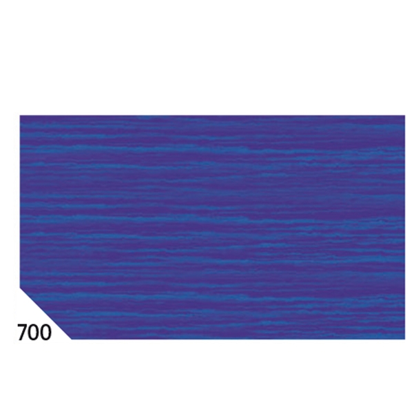 CONF. 10RT CARTA CRESPA BLU 700 (50X250CM)