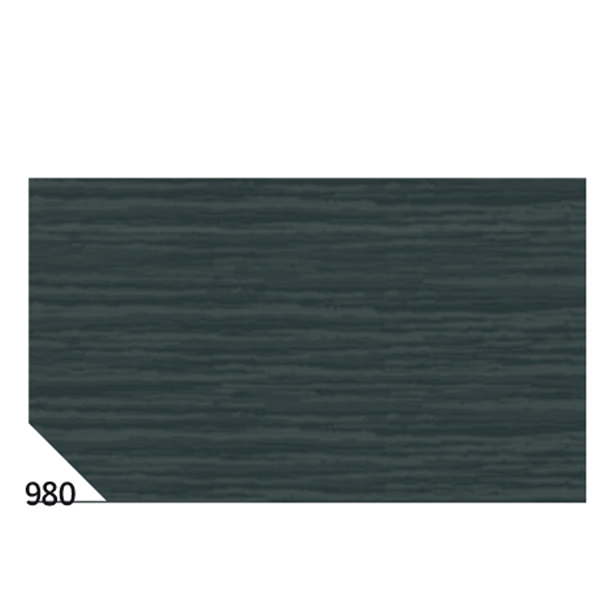 CONF. 10RT CARTA CRESPA NERO 980 (50X250CM)