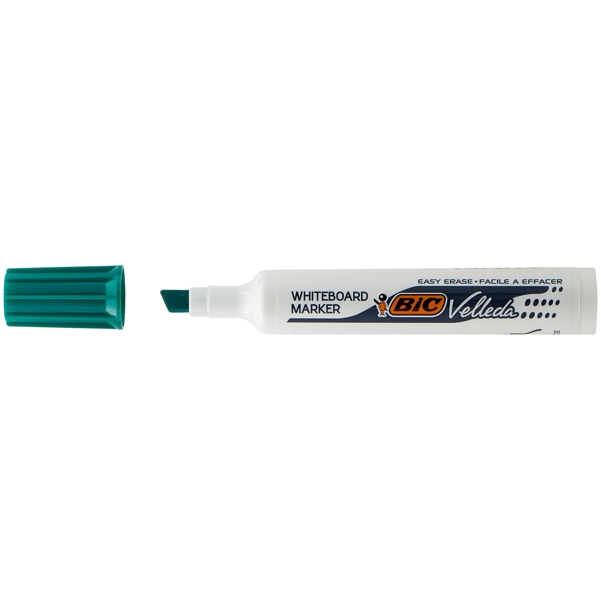Pennarello VELLEDA 1791 punta scalpello whiteboard verde BIC(R)
