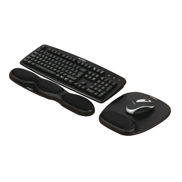 MOUSEPAD C/ POGGIAPOLSI COMFORT GEL NERO KENSINGTON