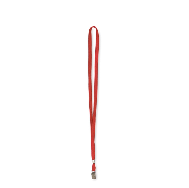 100 CORDONCINI ROSSO PER PORTANOME 49X1CM ART.31-093