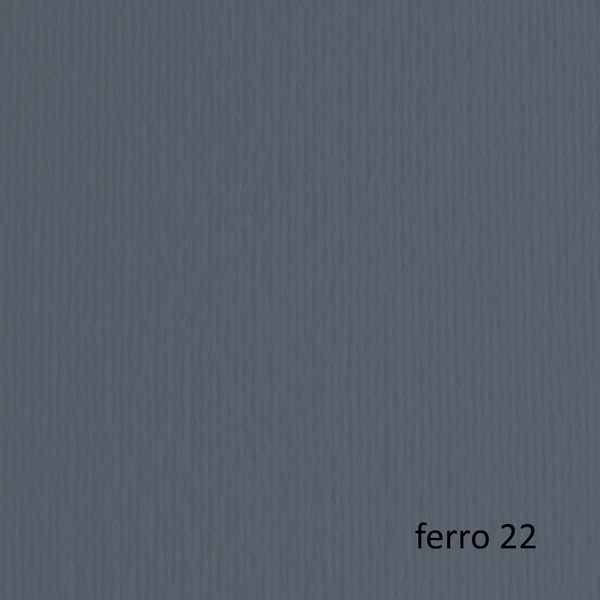 CARTONCINO 50X70 220GR FERRO 122 FABRIANO ELLE ERRE - BLISTER 20FG