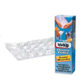 12 SACCHETTI GHIACCIO PRATICO LOGEX