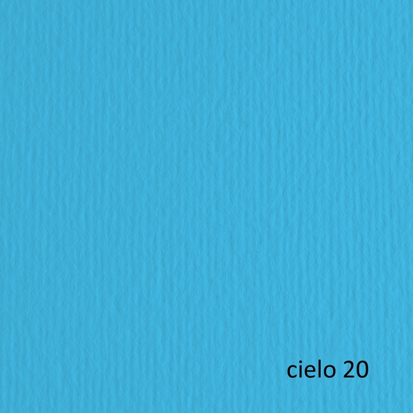 CARTONCINO 50X70 220GR CIELO 120 FABRIANO ELLE ERRE - BLISTER 20FG