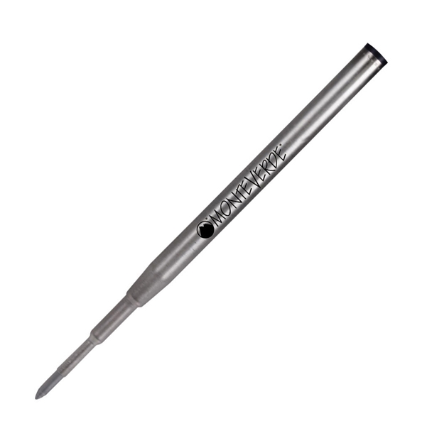 Blister 2 refill GEL per sfera Montblanc (R) NERO PUNTA MEDIA