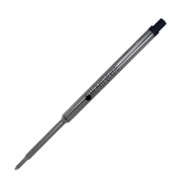 Blister 2 refill GEL per sfera Waterman (R) NERO PUNTA FINE