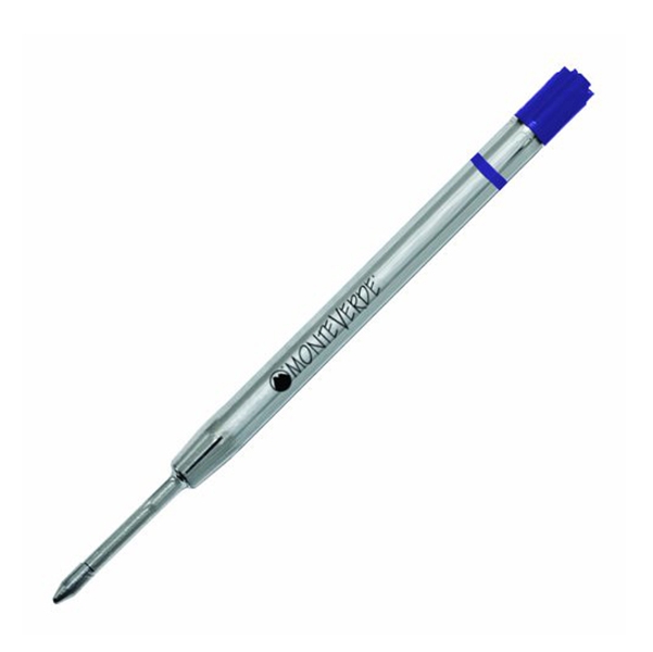 Blister 2 refill GEL per sfera Parker (R) BLU PUNTA FINE