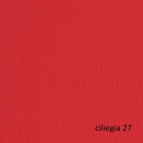 CARTONCINO 50X70 220GR CILIEGIA 27 FABRIANO ELLE ERRE - BLISTER 20FG