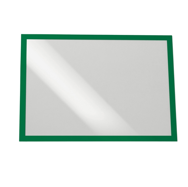 Cornice espositiva adesiva Duraframe(R) A3 29,7x42cm verde DURABLE