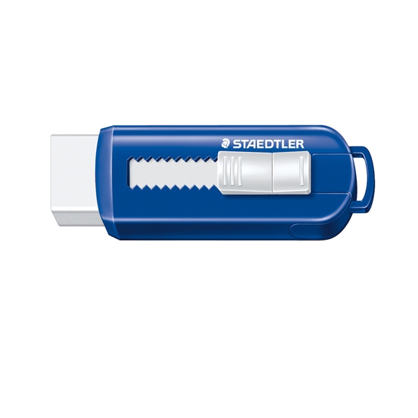 Gomma a scorrimento Staedtler(R) eraser involucro blu