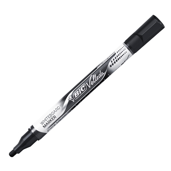 MARCATORI P.TONDA Whiteboard VELLEDA(R) Liquid Ink Pocket BIC(R) NERO