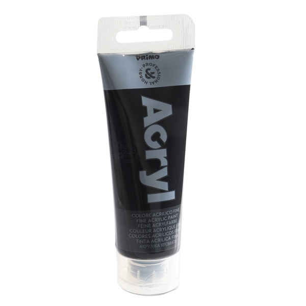 COLORE ACRILICO ACRYL DA 75 ML - NERO