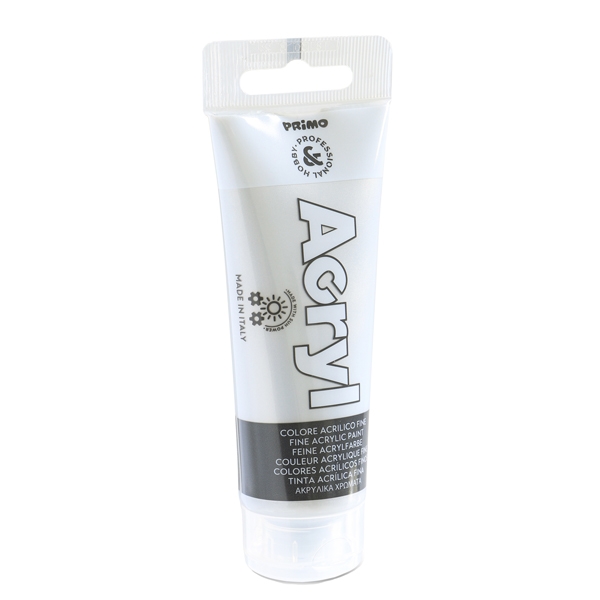 COLORE ACRILICO ACRYL DA 75 ML - ARGENTO