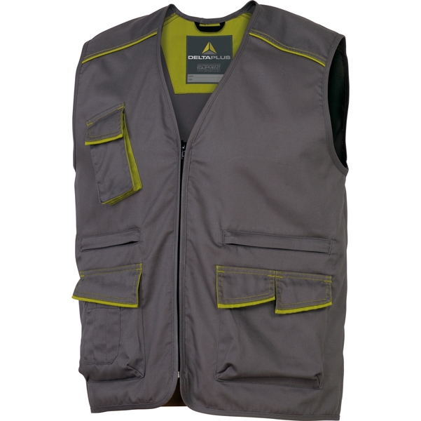 GILET da LAVORO M6GIL grigio/verde Tg. XL PANOSTYLE(R)