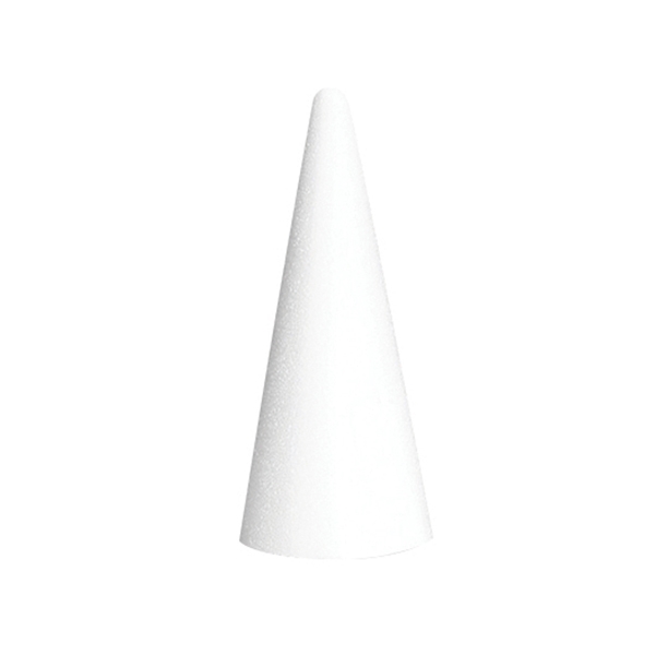 CONO in POLISTIROLO ESPANSO Ã¸90mm H200 mm RI.PLAST