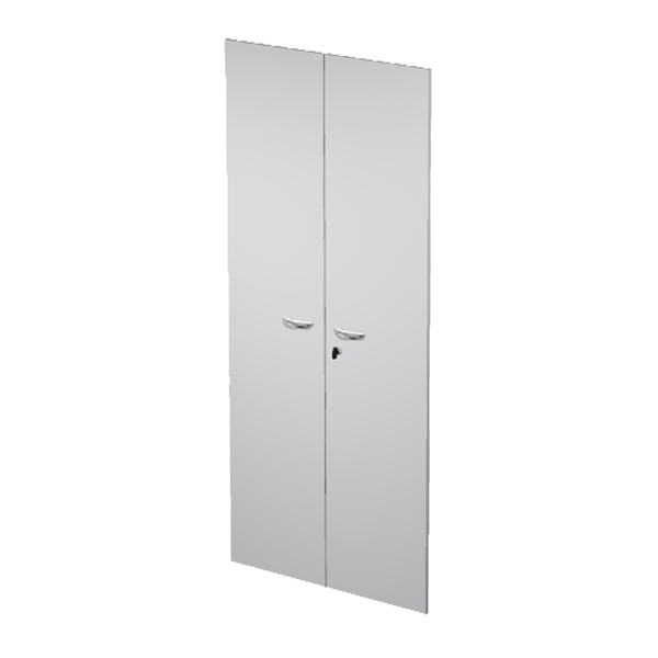 COPPIA ANTE in MELAMIN. x Mob.ALTO GRIGIO - EASY