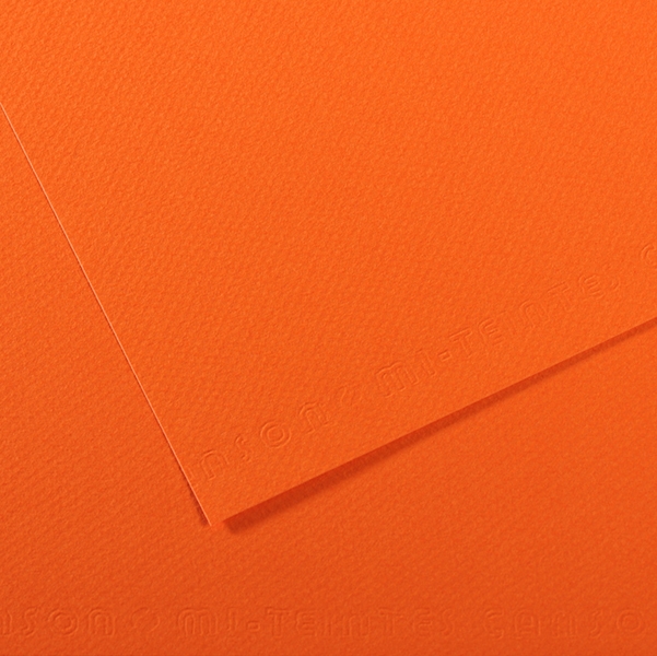 Foglio MI-TEINTES A4 cm 160 gr. 453 arancione