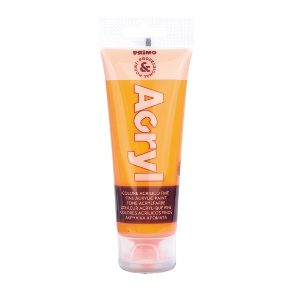 COLORE ACRILICO ACRYL DA 75 ML - ARANCIONE FLUO