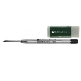 BLISTER 1 REFILL + GOMMA MONTEVERDE PER SFERA CANCEL. PARKER (R) BLU PUNTA MEDIA