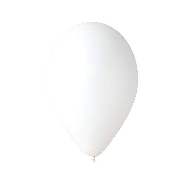 Busta 16 palloncini in lattice diam.30cm bianco Big Party
