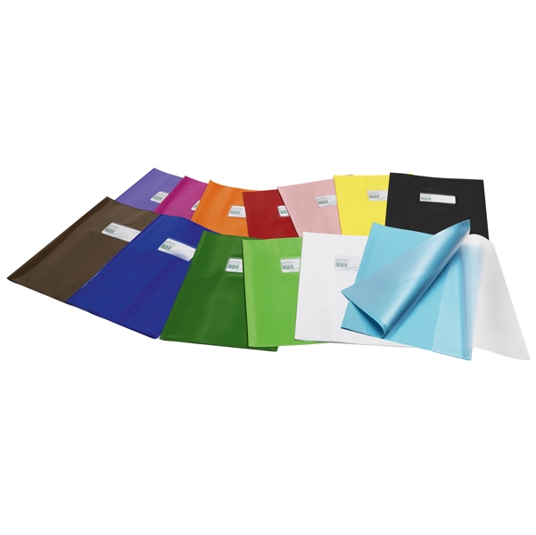 Coprimaxi PVC lucido coprente GreenLine 21x30cm c/alette marrone RiPlast