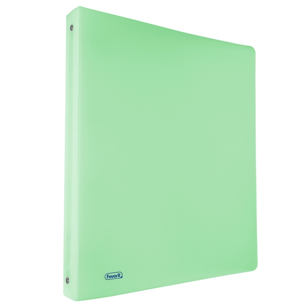 Raccoglitore PPL PSTEL verde 22x30mm 4R dorso 15 Favorit