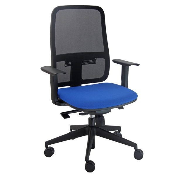 Seduta ergonomica synchro Blaze blu