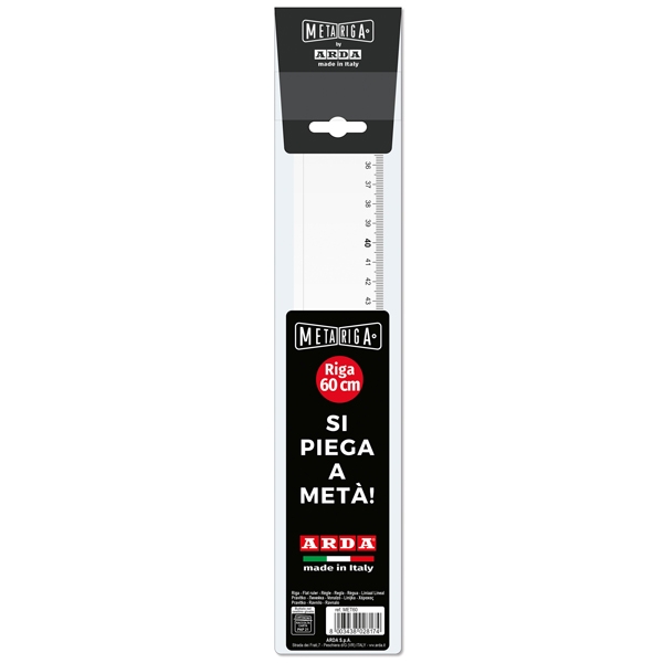 Metariga 60cm pieghevole Arda
