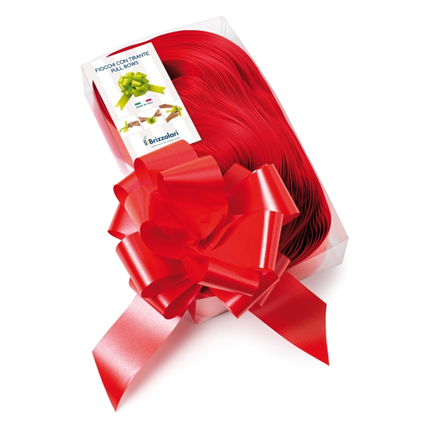 30 nastri strip 6800 50mm-diam.20cm colore rosso 07 Brizzolari