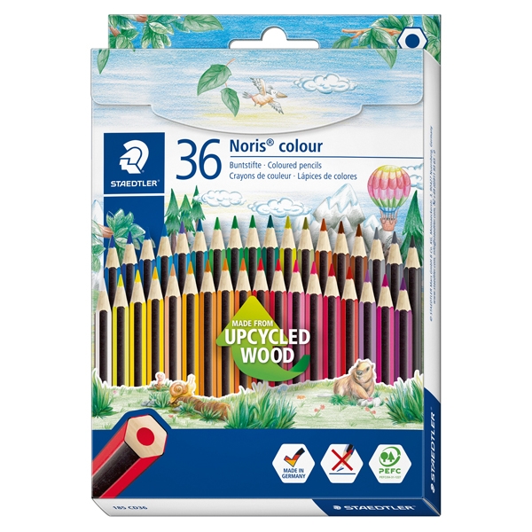 Astuccio 36 matite Noris Colour in Wopex colori assortiti Staedtler