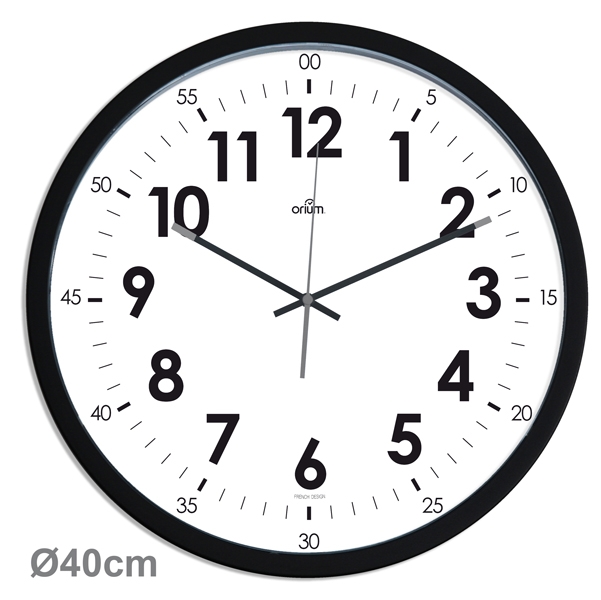 Orologio da parete diam.40cm Silent Clock Orion by Cep