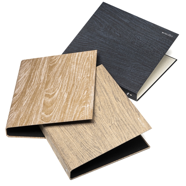 Raccoglitore Colorosa Wood 4R diam.30mm f.to utile 245x307mm col. ass. Ri.Plast