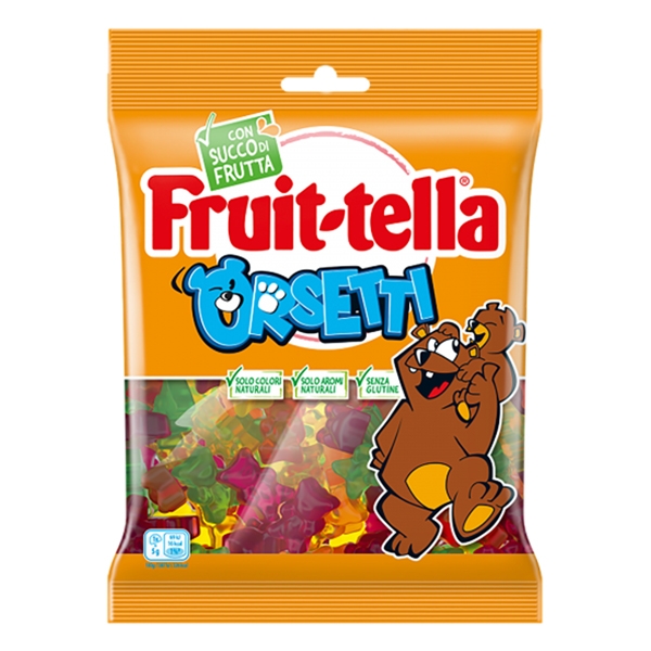 Caramelle gommose Frit-tella Orsetti f.to pocket 90gr