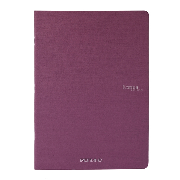 Maxiquaderno A4 38fg+2 90gr 5mm EcoQua original PM vino Fabriano