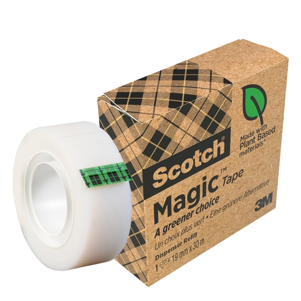 Nastro adesivo Scotch(R) Magic™ 900 green 19mmX30mt