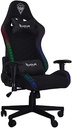 GAMING SEDIA NOUA MAO M5 RGB RAINBOW BK BLACK STOFFA/ECOPELLE BRACCIOLI