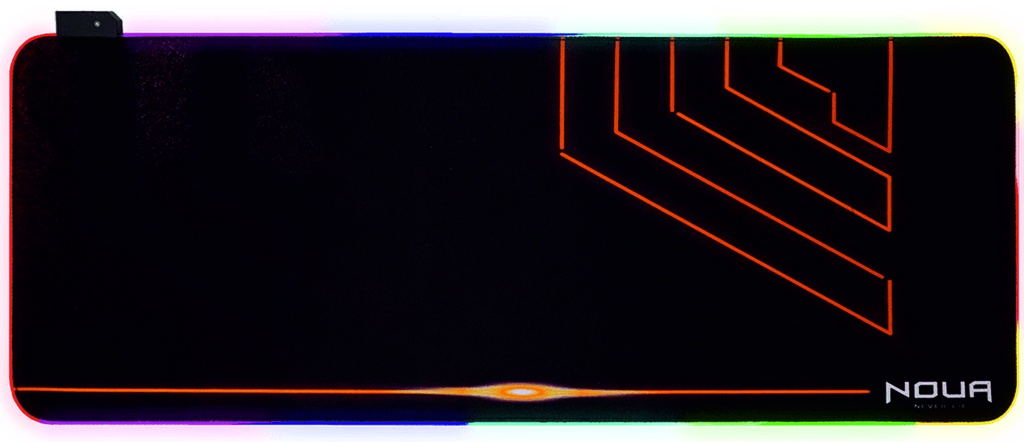 GAMING MOUSE PAD NOUA DUSK RGB RAINBOW TAPPETINO GAMING