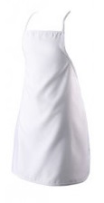 SUB GREMBIULE in POLIESTERE Bianco
