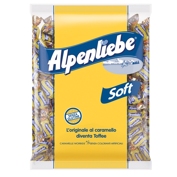 Conf. 4 buste da 400gr di Caramelle Alpenlibe Soft