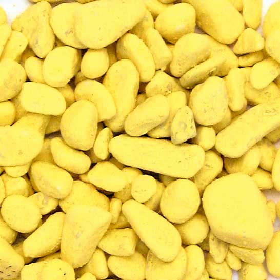 MOSAICO PIETRA - BUSTA GR.100 - GIALLO LIMONE (min.ord.10 o multipli)