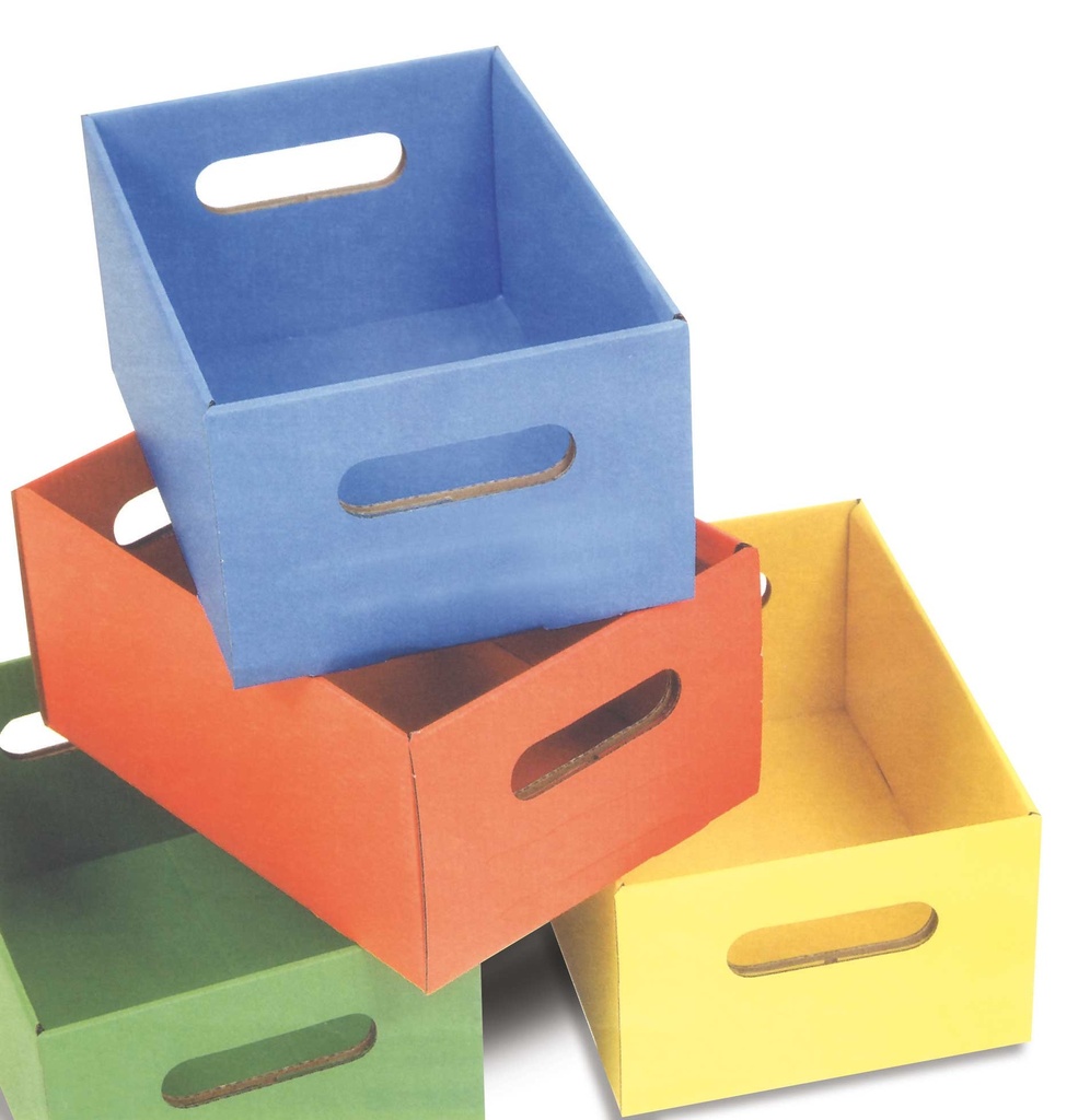 CASSETTA CONTENITORE IN CARTONE CM.35X25X17 (min.ord.8 o multipli)