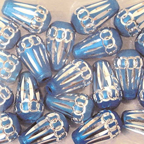 PERLE - GOCCIA 20 PZ. - AZZURRO