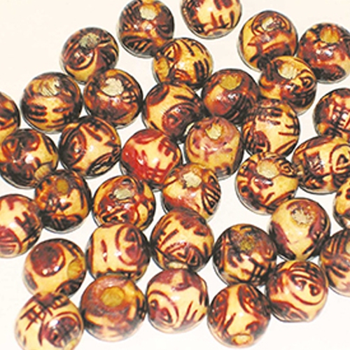 PERLE - LEGNO TONDE "CINA" 40 PZ.