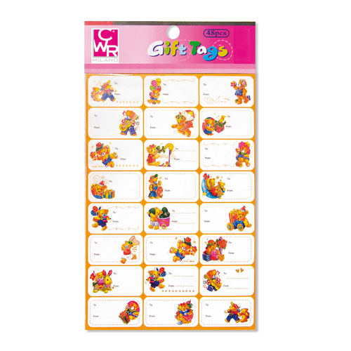 ETICHETTE SOPRAPACCO GENERICHE - SET 48 PZ.
