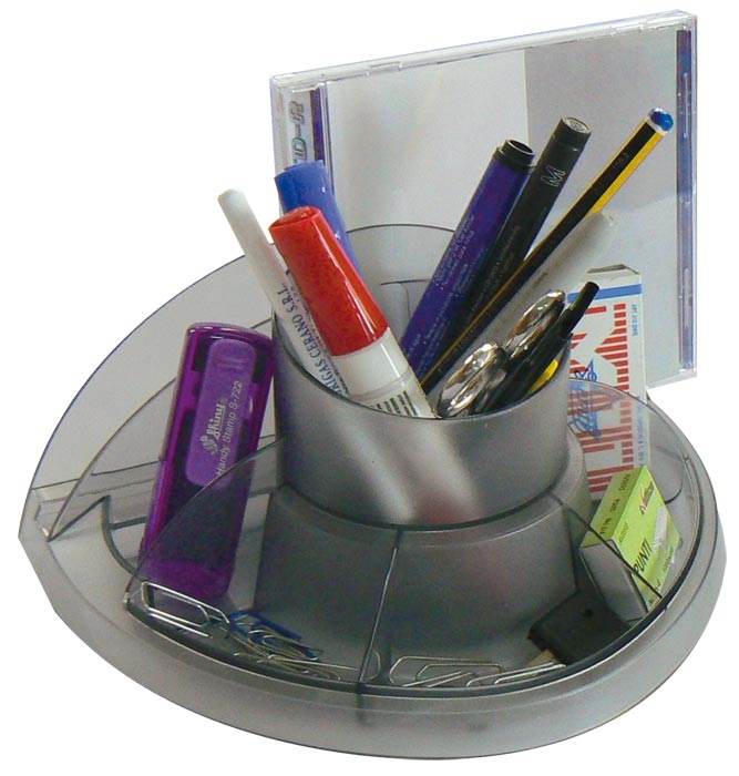DESK ORGANIZER MULTIMEDIA ABS PORTAPENNE/FERMAGLI/FOGLI