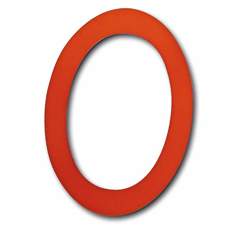 PASSEPARTOUT OVALE CM.14X20 - CONF. 6 PZ. - COL. ASS. (min.ord.6 o multipli)