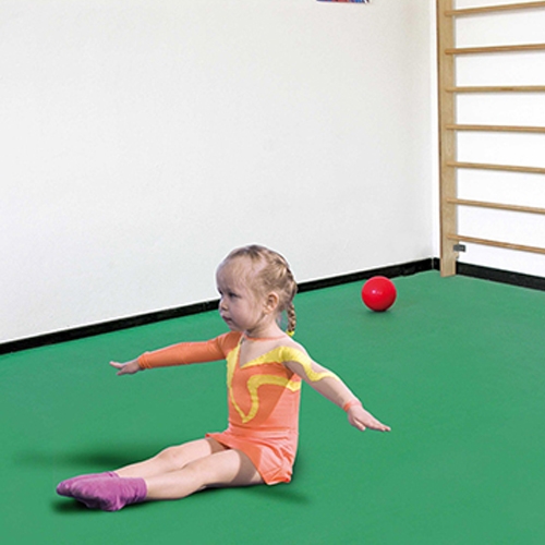 TATAMI - TAPPETO MM.25 - MQ 6 - BICOLORE VERDE/GIALLO