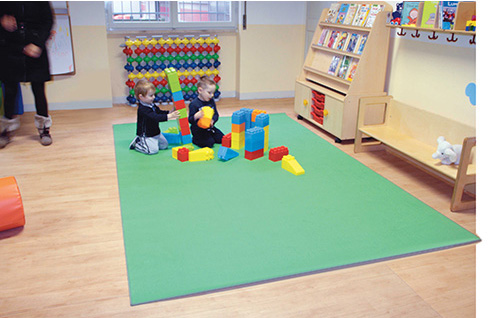 NUVOLA - TAPPETO COMFORT CM.200X200 - TURCHESE