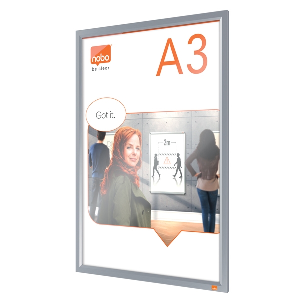 Cornice a clip Impression PRO A3 cornice alluminio